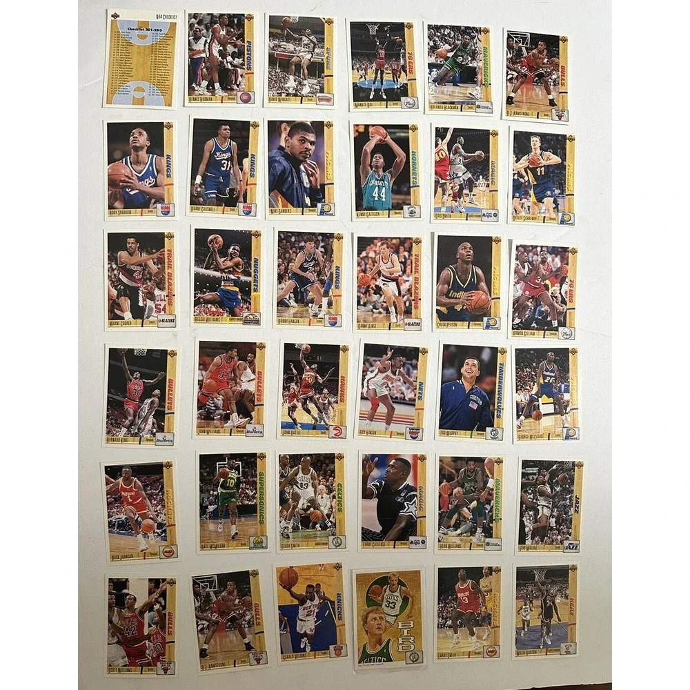 1990-91 Skybox lot of 59 + 1991 Upper Deck Lot Of 98 Total 150+ Cards